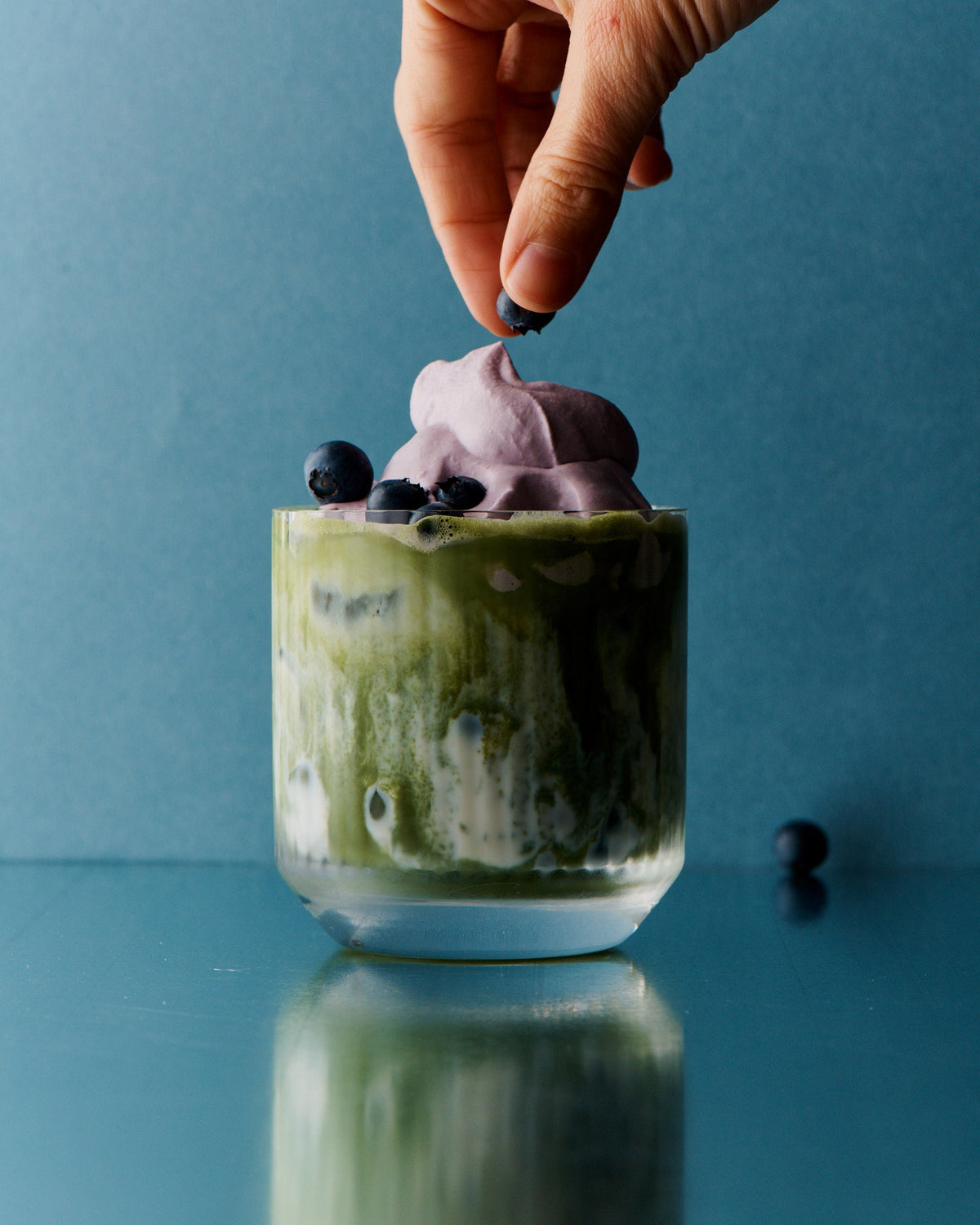 Blueberry Honey Cloud Matcha