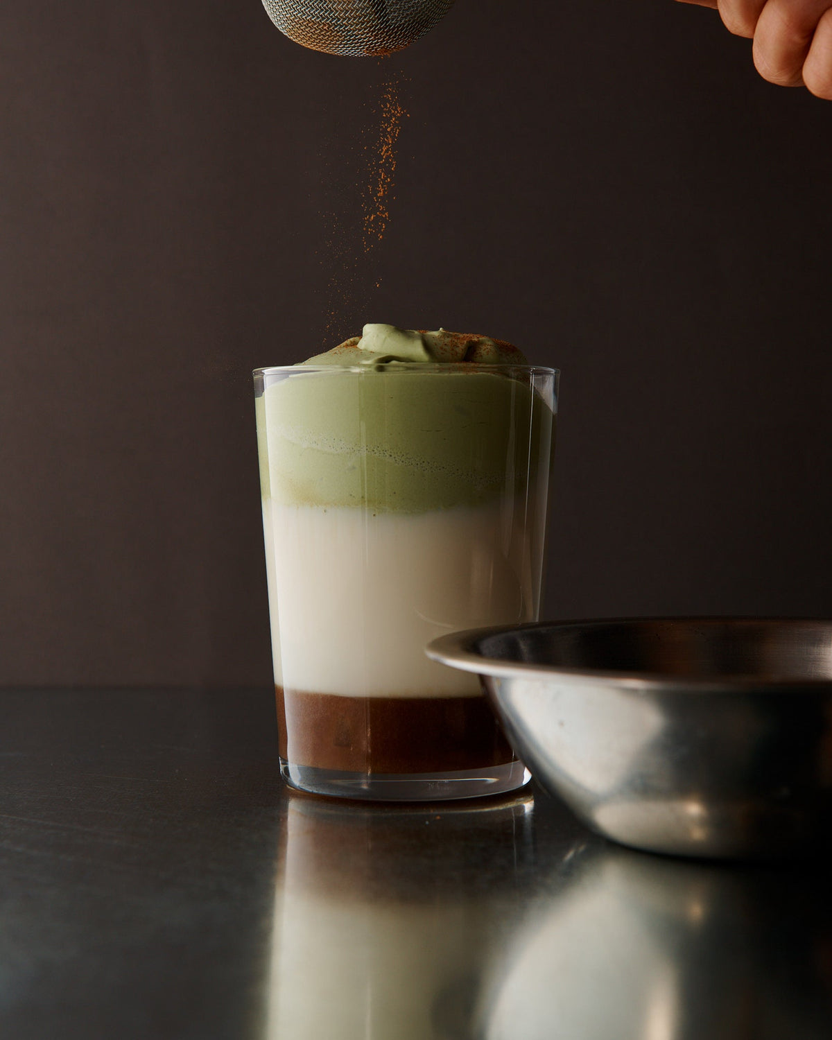 Shaken Brown Sugar Milk + Vanilla Matcha Cloud